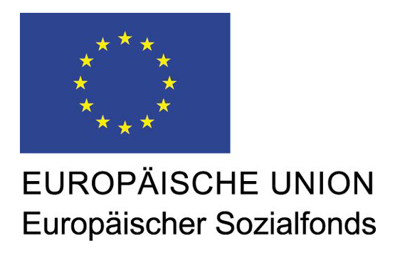 Logo Eu­ro­päi­sche So­zi­al­fonds